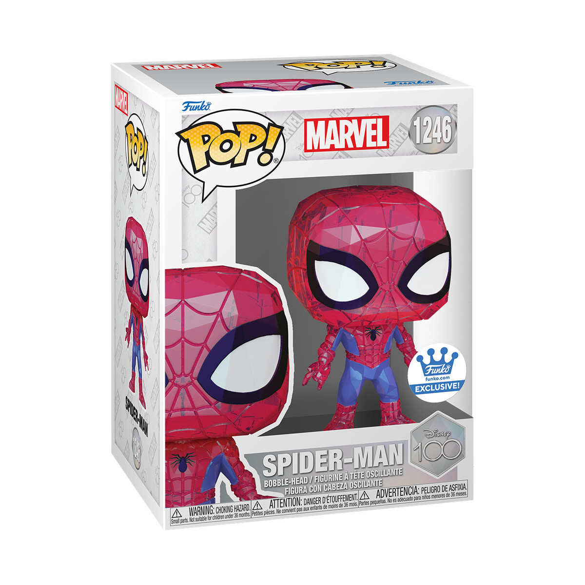 Funko Pop! Vinyl: Marvel - Spider-Man (Facet) - Funko Web (FW