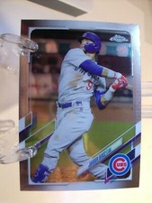 2021 Topps Chrome Baseball Card  #9 Javier Baez  (805)
