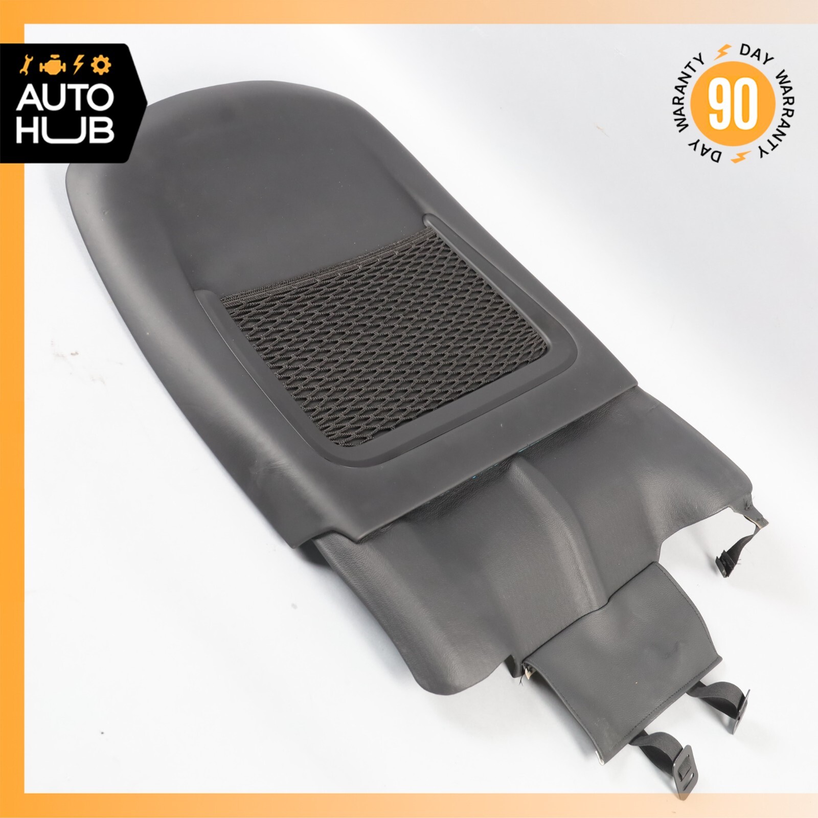 14-22 Maserati Ghibli M157 Front Right Side Seat Back Cover Black OEM