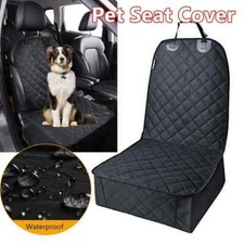 Car Front Seat Cover Waterproof Non-Slip Pet Carrier Folding Mat Seat Cover New