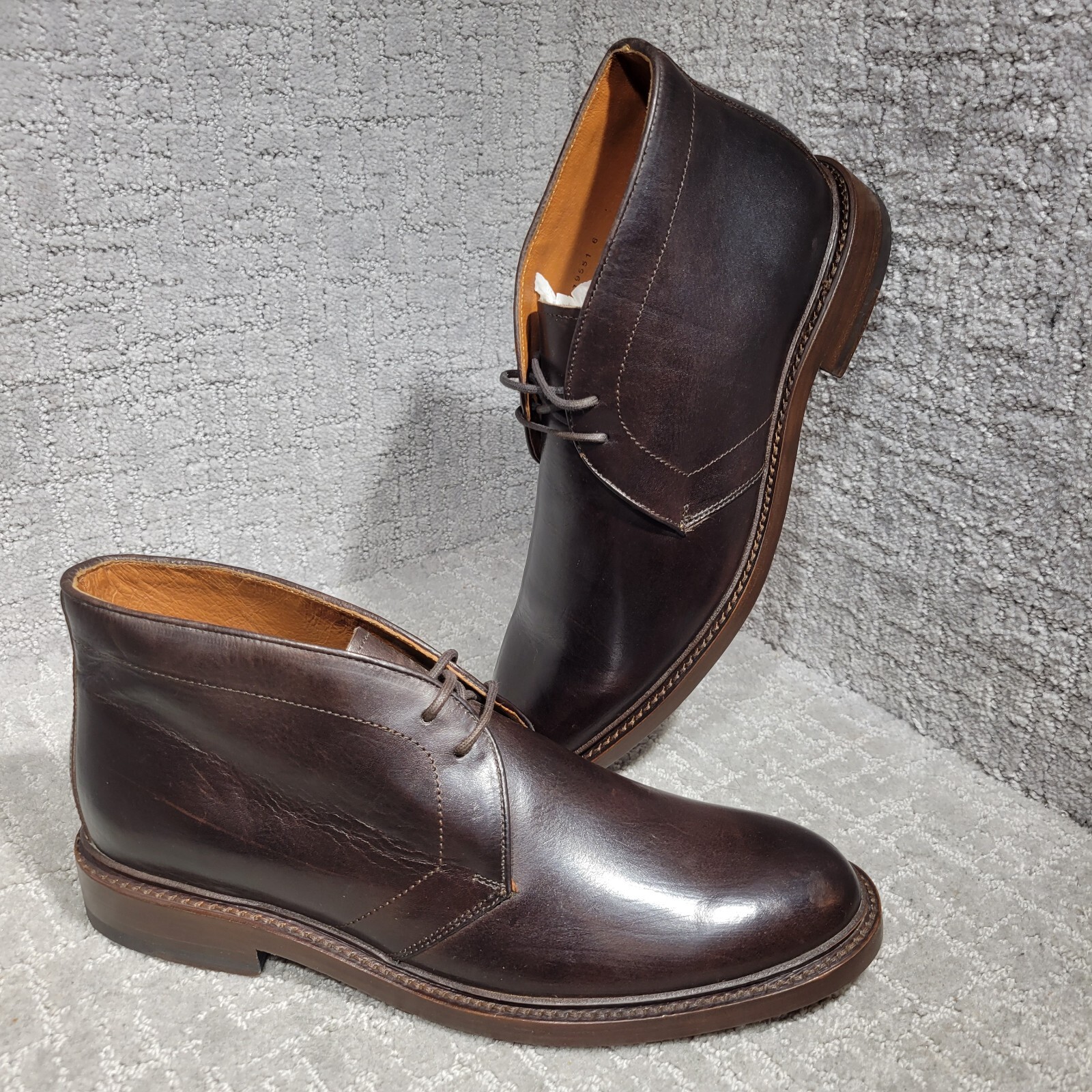 Frye Murray Men's Size 8.5D US Brown Leather Lace Up Chukka Ankle Boots