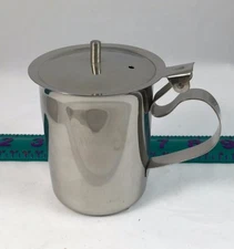 Vollrath 46210 Stainless Steel Creamer / Server W/ Lid, 10 oz.