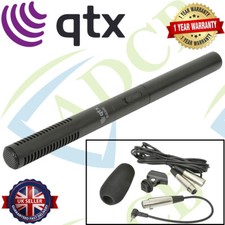 Qtx Sound Shotgun Camera Recording Film Theatre Show Conference Microphone Mic