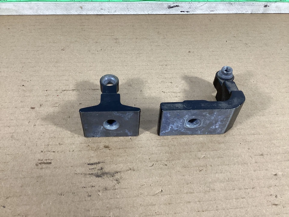 2011-2016 BMW 528i 535i 550i Rear Right Door Upper / Lower Hinges 7185634 OEM . - Image 2 of 4