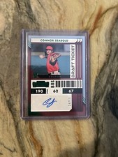 Connor Seabold 2022 Chronicles Contenders Optic GREEN AUTO (/50) Boston Red Sox