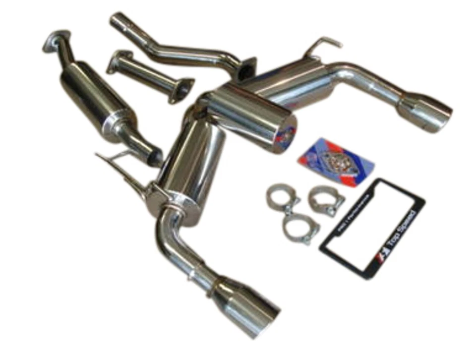 Fit Infiniti FX35 FX37 FX50 SUV 09-14 / QX70 3.7L 14-19 Y-Pipe Back Exhaust - Image 2 of 4