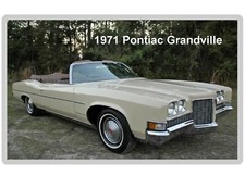 1971 Pontiac Grandville Refrigerator Tool Box Magnet