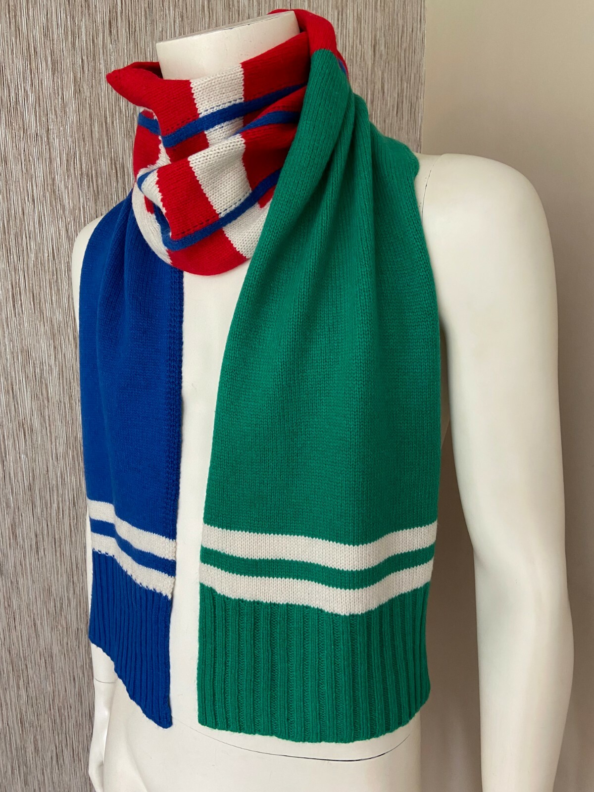 POLO RALPH LAUREN BRING IT BACK VARSITY SCARF BNWT
