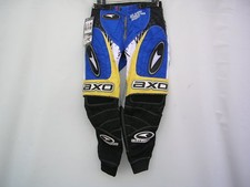 AXO PHOENIX RACING BLUE YELLOW PANTS SIZE 32 MX SUPERCROSS