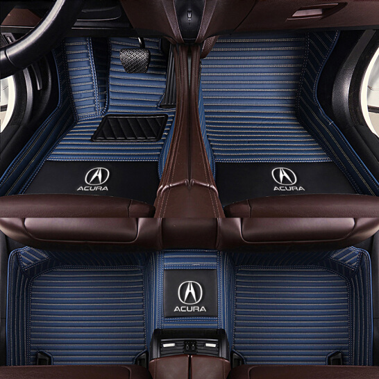 Luxury custom Car Floor Mats For Acura TL ILX MDX RDX RLX TLX TSX 2004