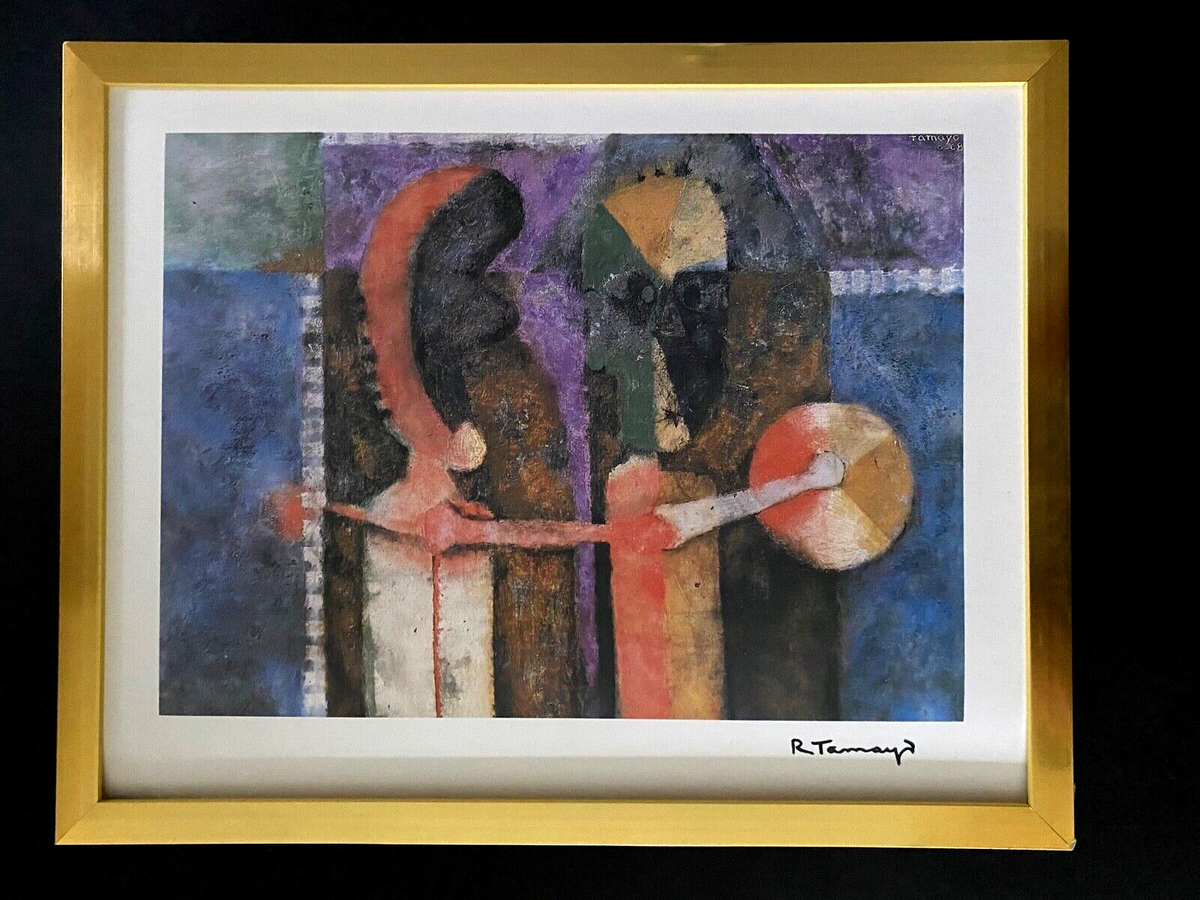 RUFINO TAMAYO | 1983 BEAUTIFUL SIGNED + COLORFUL PRINT +LIMITED