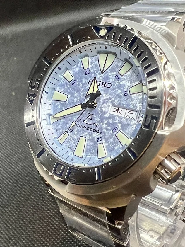SEIKO PROSPEX Baby Tuna SBDY053 Ice Blue Automatic Diver s 200m