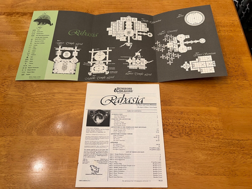 D&D B7 Rahasia - Dungeons & Dragons Module TSR 9115 - Picture 6 of 7