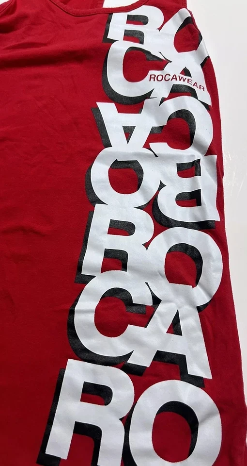 Rocawear Athletic Tank Top Red * Size XL*  Womens Spandex Cotton Blend - Image 3 of 4