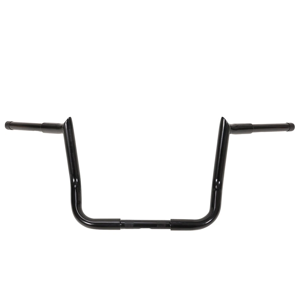 Rise 12" Meathook Ape Black Bar Handlebar For Harley Touring Street Glide 06-23 Foto 3 de 4