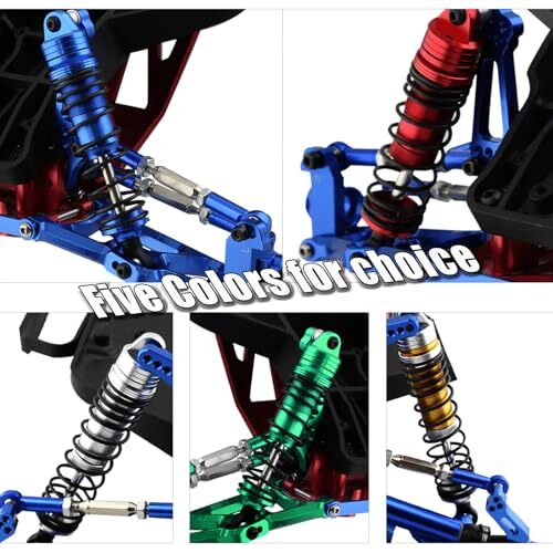 4 Pz Mozzo Ruota Esagonale Adattatore Alluminio 8 Mm/10 Mm/12 Mm Per - Foto 12