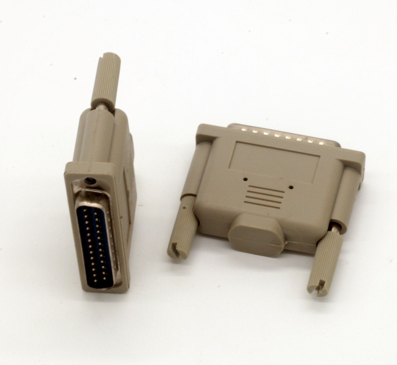 Parallel Loopback Tester Adapter Plug DB25-Male port jack Loop Back ...