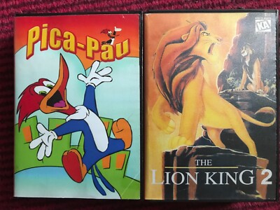Famiclone 2x cartridges Pica Pau - King 2 for sega genesis MD2 16bit rare