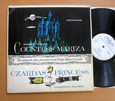 WP 122 Kalman Countess Mariza & Czardas Princess Westminster Mono NM/VG