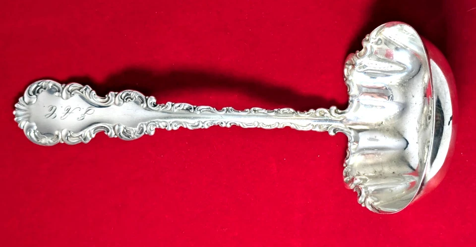 1891 Louis XV Whiting Mfg. CO./ Gorham Sterling Silver Gravy Ladle, 7-1/4" Long - Image 3 of 4