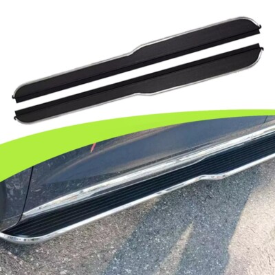 2Pcs Aluminum Running Boards Fixed Nerf Bars Side Step Fit for Kia EV3 2024-2025
