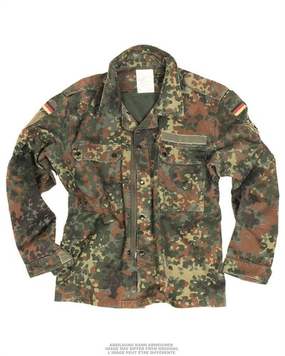 GIACCA MIMETICA FLECKTARN UNIFORME MILITARE TEDESCA ORIGINALE | eBay