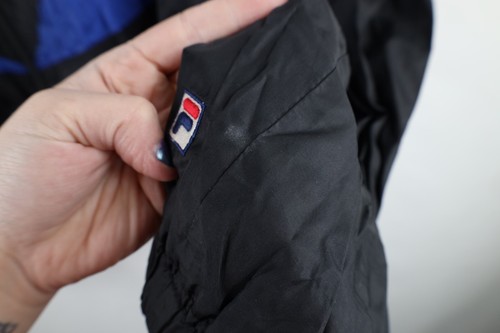 Vintage 90s Fila Mens XL Spell Out Color Block Lined Windbreaker Jacket Coat - Picture 6 of 18