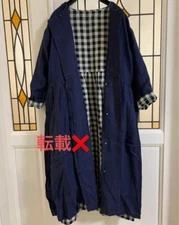 Muku Tree Herringbone Linen Haori Dress With Tag