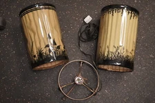  Vintage MCM Econolite Motion Lamp Parts As Shown.