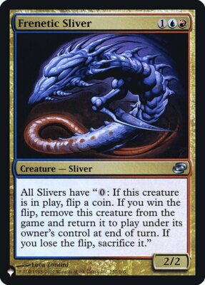 Frenetic Sliver MTG The List Uncommon Foil NM x1 - Magic Card | eBay Frenetic Sliver MTG The List Uncommon Foil NM x1 - Magic Card | eBay