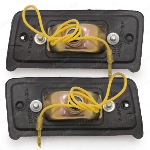 Se adapta a las luces de giro laterales Toyota Corona RT81 1970 73 LH + RH - Imagen 7 de 8