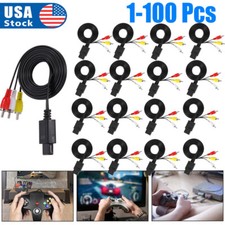 For Nintendo N64 SNES Gamecube 6FT RCA TV AV Audio Video Stereo Cable Cord LOT