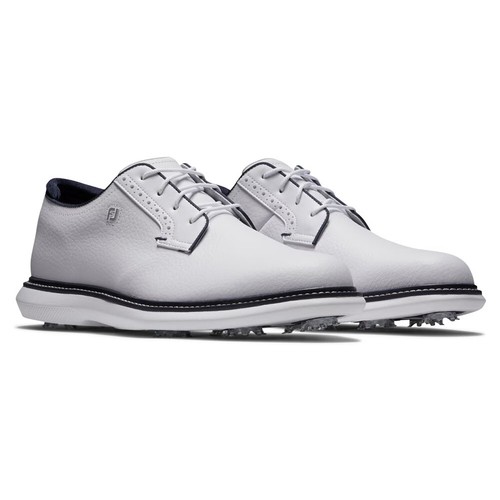 Zapatos de golf FootJoy Traditions Blucher 57938 - blancos - Imagen 4 de 6