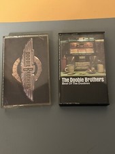 Lot of 2 Doobie Brothers Cassette Tapes Best Of  Cycles