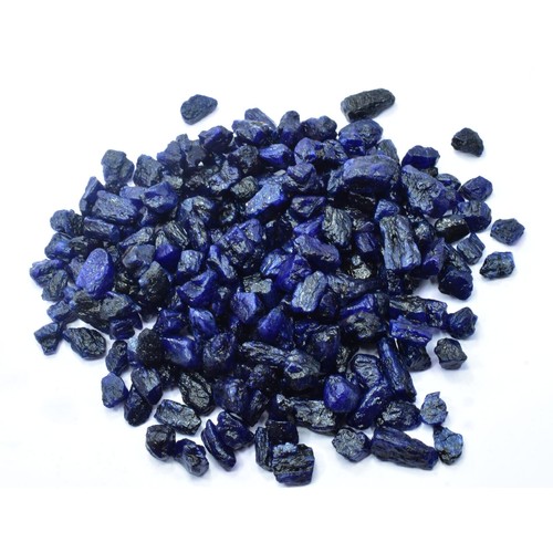 NATURAL Uncut Rough Blue Sapphire 250 Ct CERTIFIED Loose Gemstone Lot - Imagen 6 de 6