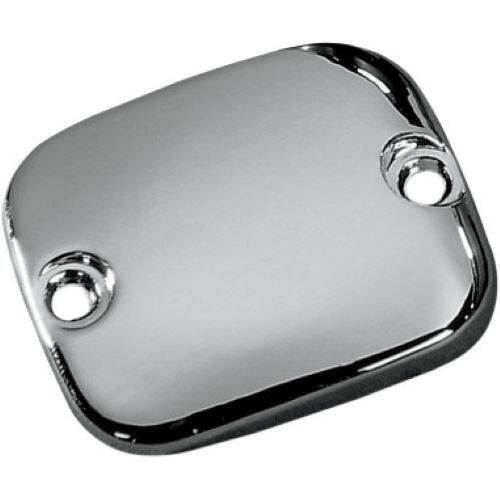 Chrome Front Brake Master Cylinder Cover Accutronix USA Harley Softail 1996-2017 - Picture 1 of 8