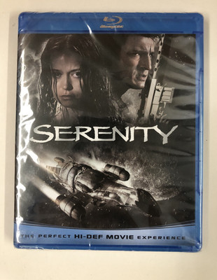 Serenity Blu-ray (New sealed) Nathan Fillion Sci-Fi Firefly