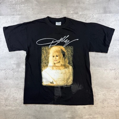 Dolly Parton Tour Shirt Brockum Single Stitch B 1990s vintage concert t-shirt, vintage, size L, single stitch, B+ condition