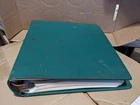 US Stamp Collection White Ace pages in Green Binder - 70 pages (1968-1972)