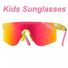 Kids Youth Uv400 Sun Glasses Outdoor Sunglasses Sport Cycling Eyewear Mtb Boys G