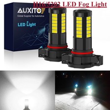 2x H16 5202 LED Fog Driving Light Bulbs High Power 200W Lamp 6000K Super White