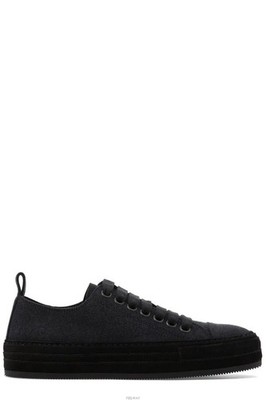 Ann Demeulemeester GERT LOWTOP DENIM Sneaker Schwarz 2201MN03185099 32340300 [U]
