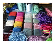 100s of Yards / Many Colors Nylon String Braided Thread Beading Knotting Cord