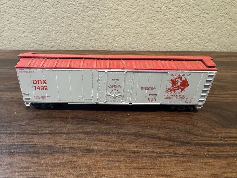 Roundhouse HO Scale NMRA Columbus 1992 Souvenir 50’ Plug Door Box Car