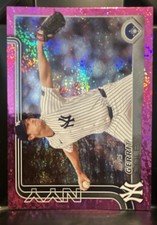 2025 Topps Series 1 - Gerrit Cole #187 Pink Holo Foil