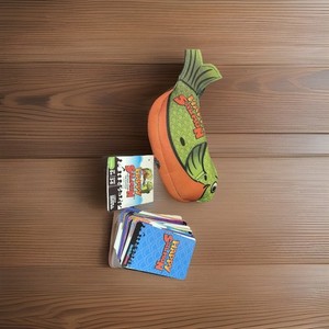 Happy Salmon - North Star Games - Card Game - Rare Green Fish Case!