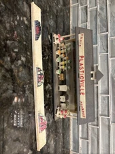 Plasticville 1806-149 Roadside Stand Painted O & S Scale Vintage