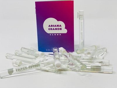 25 Ariana Grande Cloud Splash Sample Vials  .05 ** No Cards** New and Fresh