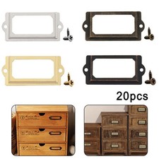 Label Box Handle Accessories Parts Drawer File Frame Furniture Box