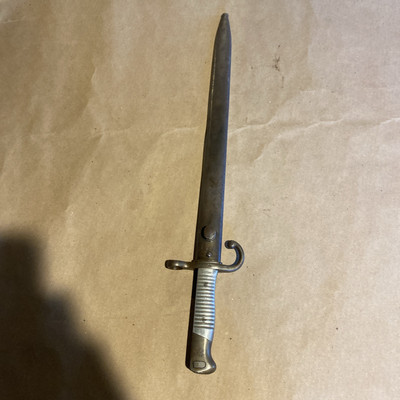 Weyersberg Solingen Modelo Argentine 1891 Sword Bayonet Scabbard knife